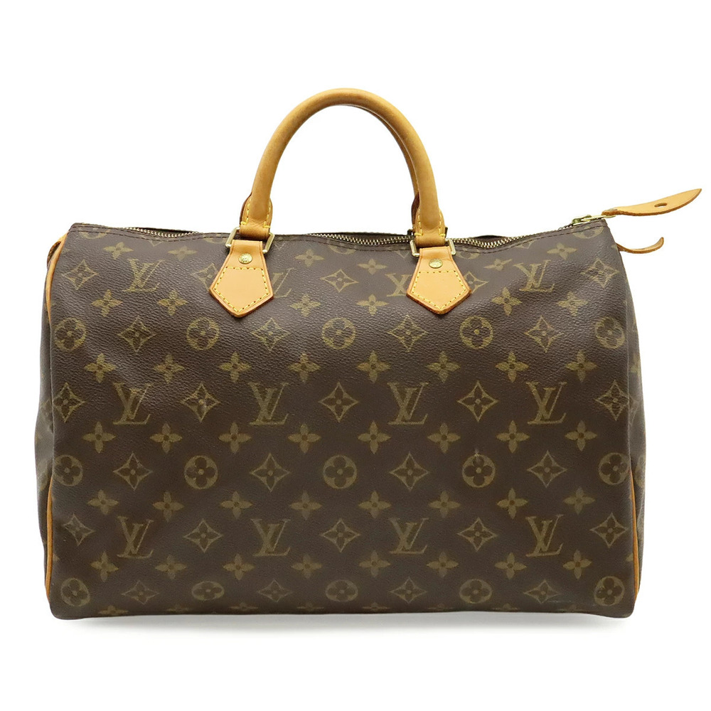 LOUIS VUITTON Monogram Speedy Handbag Boston Bag Travel